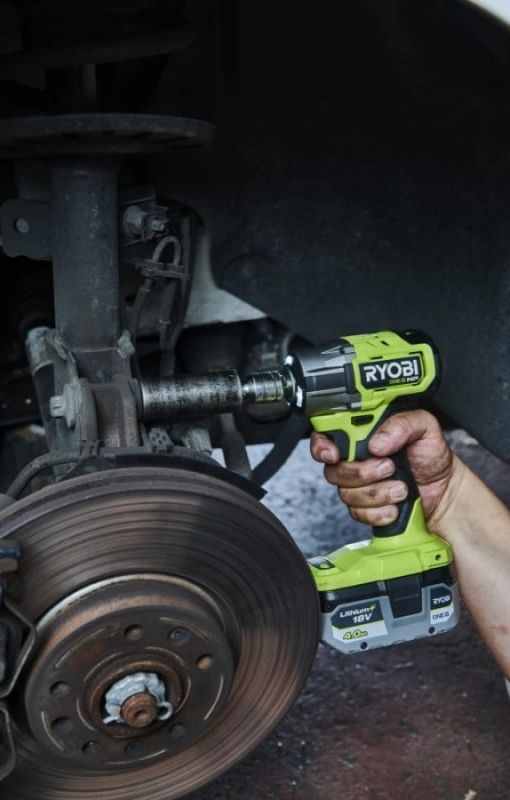 Гайковерт ударний акумуляторний Ryobi ONE+ HP RIW18C-0 18В 2800об·хв 450Нм 1/2" 4 швидкості 1.2кг без АКБ та ЗП