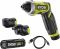Викрутка акумуляторна Ryobi USB Lithium RSD4-120TA2 4В 1х2А·год 5Нм 200об·хв 2 насадки 10 біт 0.31кг кейс