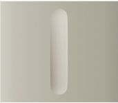 Кнопка центральна для одноклавішного вертикального вимикача димера Ajax CenterButton Dimmer Vertical 1-gang 2-way for LightSwitch, Jeweler, бездротовий, ivory