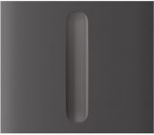 Кнопка центральна для одноклавішного вертикального вимикача димера Ajax CenterButton Dimmer Vertical 1-gang 2-way for LightSwitch, Jeweler, бездротовий, grey