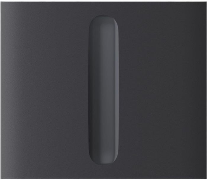 Кнопка центральна для одноклавішного вертикального вимикача димера Ajax CenterButton Dimmer Vertical 1-gang 2-way for LightSwitch, Jeweler, бездротовий, graphite