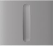 Кнопка центральна для одноклавішного вертикального вимикача димера Ajax CenterButton Dimmer Vertical 1-gang 2-way for LightSwitch, Jeweler, бездротовий, fog