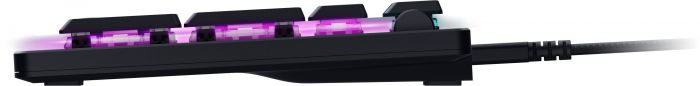 Клавіатура механічна Razer DeathStalker V2 105key, Red Switch, USB-A, EN/RU, RGB, чорний
