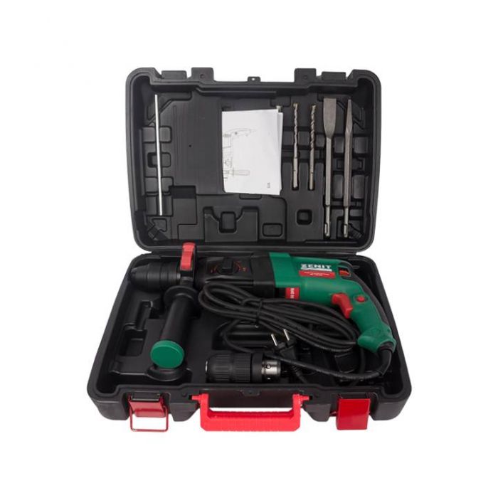 Перфоратор Зеніт ЗП-1100 DFR SDS-Plus+ШЗП 1100Вт 2.8Дж 3.4кг кейс