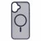 Чохол 2Е Basic для  iPhone 16 Plus, Soft Touch MagSafe Cover, синій темний