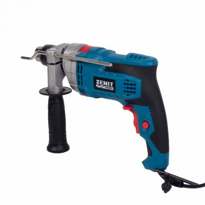 Дриль ударний Зеніт ЗДП-1050 Профи 1050Вт зубчастий патрон 13мм 0-3000об·хв 2.64кг