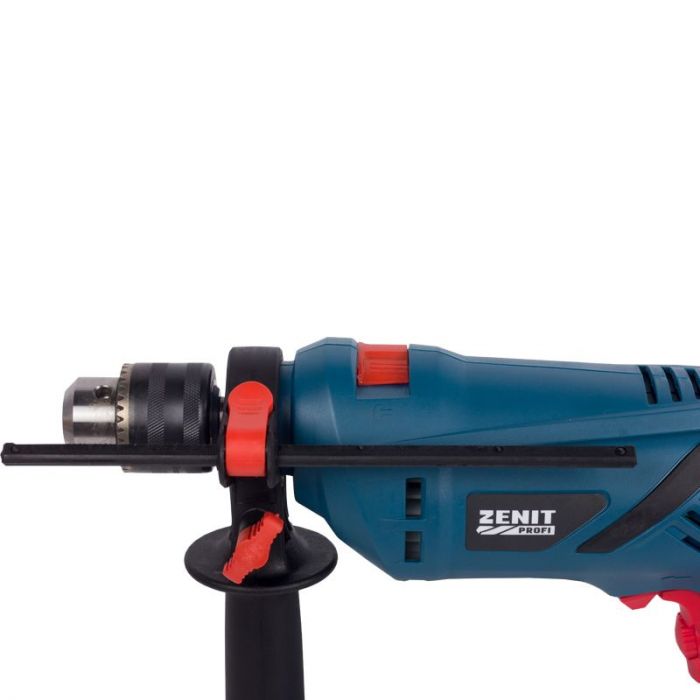 Дриль ударний Зеніт ЗДП-1200 Профи 1200Вт зубчастий патрон 16мм 0-2750об·хв 2.6кг