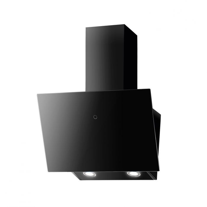 Витяжка Faber похила, 60см, 1160м.куб/год,  VRT BK A60 2LS, чорний