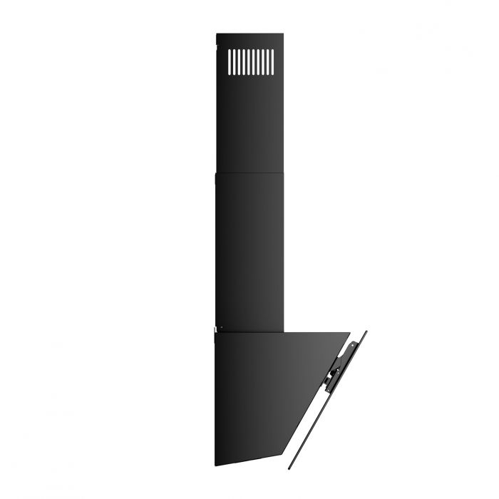 Витяжка Faber похила, 60см, 1160м.куб/год,  VRT BK A60 2LS, чорний