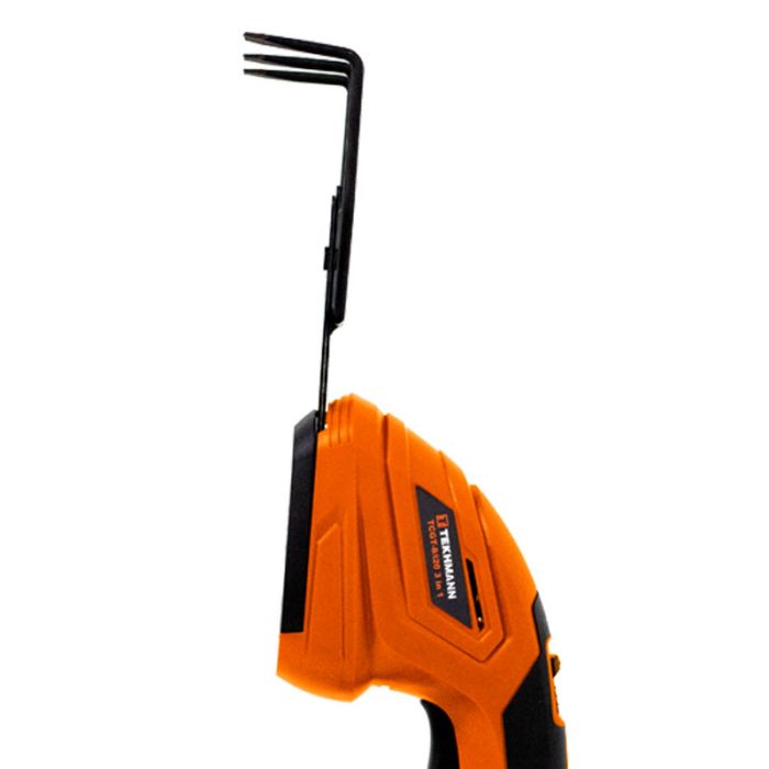 Ножиці для трави акумуляторні Tekhmann TCGT-8/i20 3in1 20В леза 10/20см+насадка культиватор (без АКБ і ЗП)