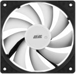 Корпусний вентилятор 2E F120-SN, 120мм, 500-1500rpm, 4pin 24dBa, чорний