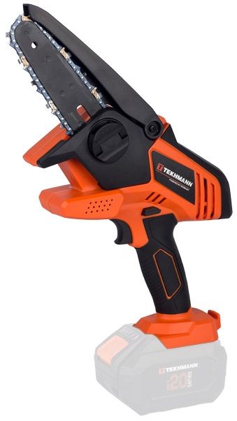 Пила ланцюгова акумуляторна Tekhmann TCMC-10/i20 20В шина 10см 8м/с 1.35кг (без АКБ і ЗП)