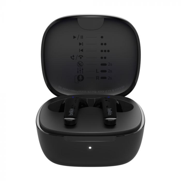 Навушники TWS Belkin Soundform Motion True Wireless, чорний