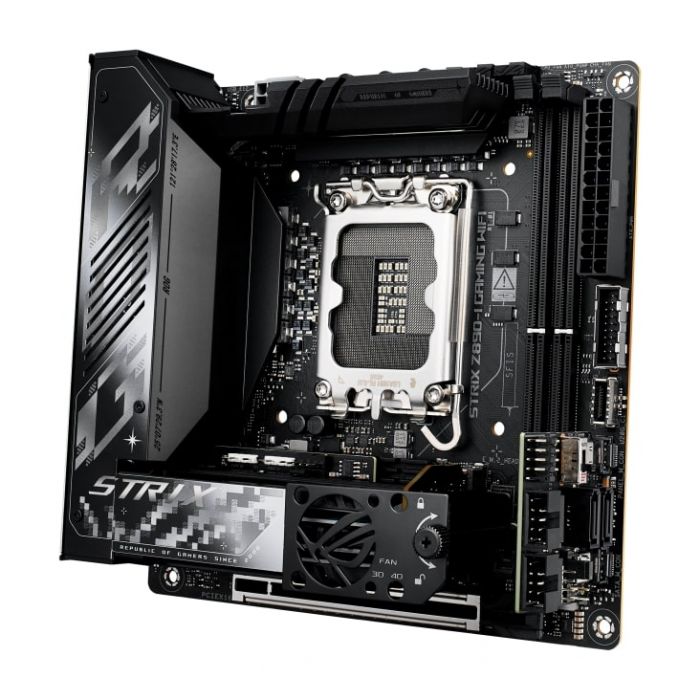 Материнcька плата ASUS ROG STRIX Z890-I GAMING WIFI s1851 Z890 2xDDR5 M.2 DP USB Type-C Wi-Fi BT mITX