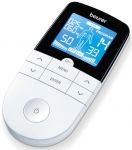 Електростимулятор Beurer для м'язів, 3*ААА, вага - 0.117кг, 35 програми, розслаблення, білий