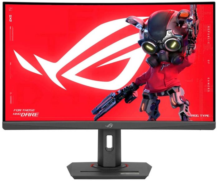 Монітор Asus 27" ROG Strix XG27WCMS HDMI, DP, USB-C, Audio, VA, 2560x1440, 280Hz, 1ms, sRGB 125%, CURVED, AdaptiveSync, HAS, HDR400