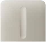 Кнопка бічна для одноклавішного вертикального вимикача димера Ajax SideButton Vertical Dimmer 1-gang 2-way for LightSwitch, Jeweler, бездротовий, ivory