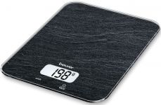 Ваги Beurer кухонні, 5кг, 1хCR2032, скло, чорний