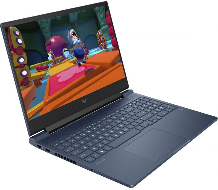 Ноутбук HP Victus 16-r0014ua 16.1" FHD IPS AG, Intel i5-13500H, 32GB, F512GB, NVD4050-6, DOS, синій