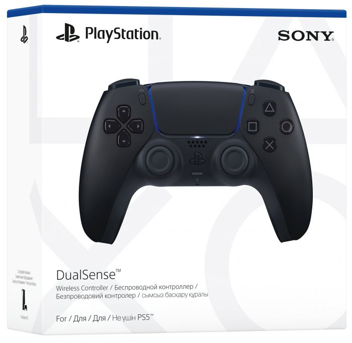 Геймпад PlayStation 5 Dualsense BT, Midnight Black