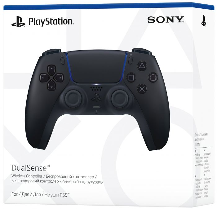 Геймпад PlayStation 5 Dualsense BT, Midnight Black