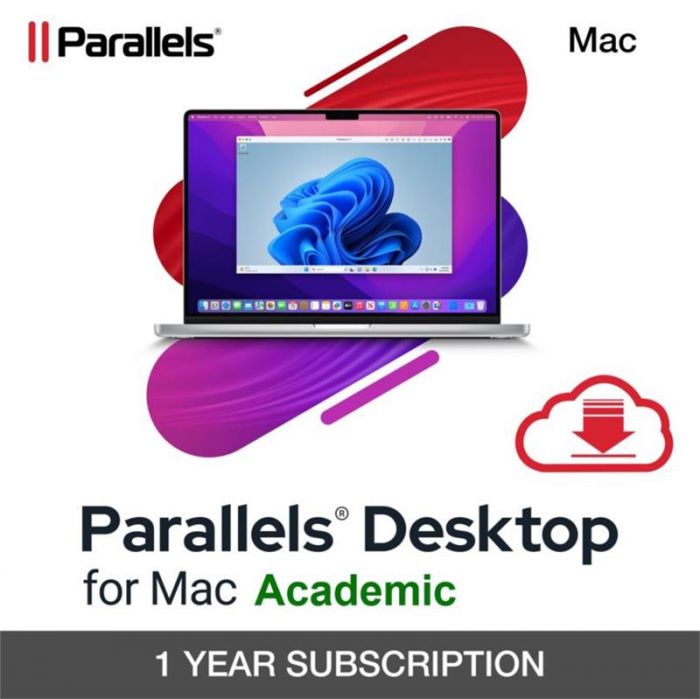 Примірник ПЗ Parallels Desktop Academic, 1 рік, ESD