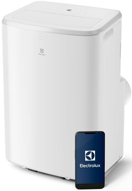 Кондиціонер мобільний Electrolux Comfort 600 25м2 on/off 9000BTU 2.6кВт A/A+ Wi-Fi R290 білий