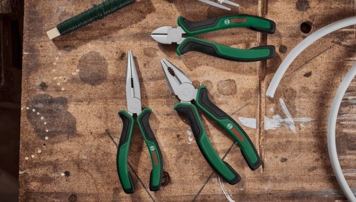 Плоскогубці подовжені прямі Bosch, 180мм