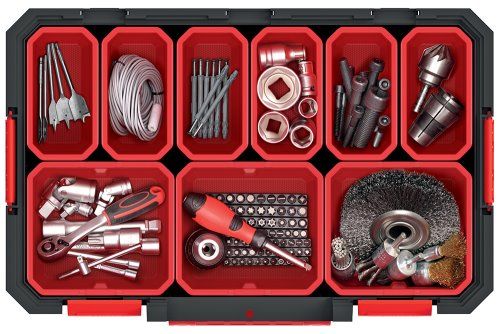 Органайзер Kistenberg Modular Solution, 9 контейнерів, 20", 51.7*33.1*13.4см, пластик