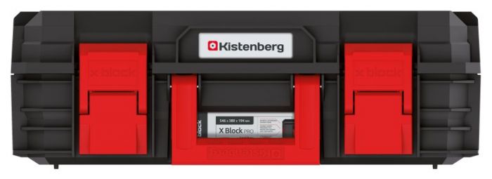 Ящик-органайзер для інструментів Kistenberg X Block PRO, 21", 6 контейнерів,  54.6*38*19.4см, пластик
