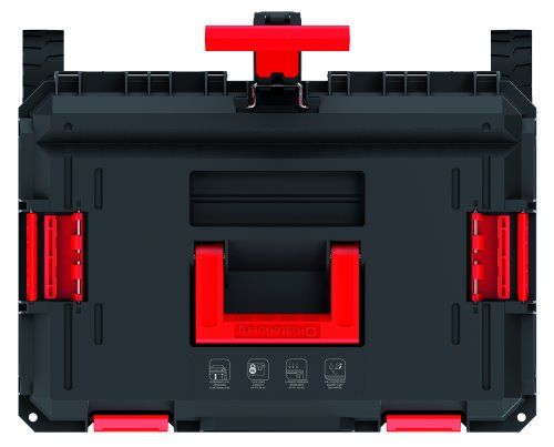 Ящик модульний для інструменту Kistenberg X Block PRO, на коліщатках, телескопічна ручка, 21", 54.6*38*40см, пластик