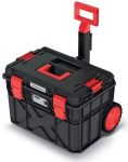 Ящик модульний для інструменту Kistenberg X Block PRO, на коліщатках, телескопічна ручка, 21", 54.6*38*40см, пластик