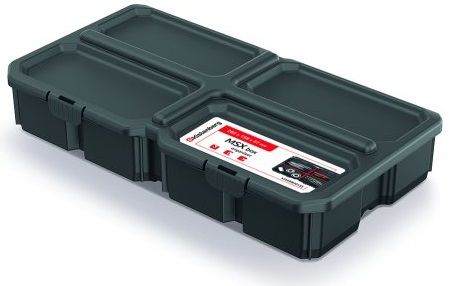 Органайзер Kistenberg MSX Box, 3 перегородки, 11", 28.5*15.8*5.7см, пластик