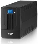 Джерело безперебійного живлення FSP iFP1500, 1500VA/900W, LCD, RJ45, USB, 2xSchuko + 2xIEC