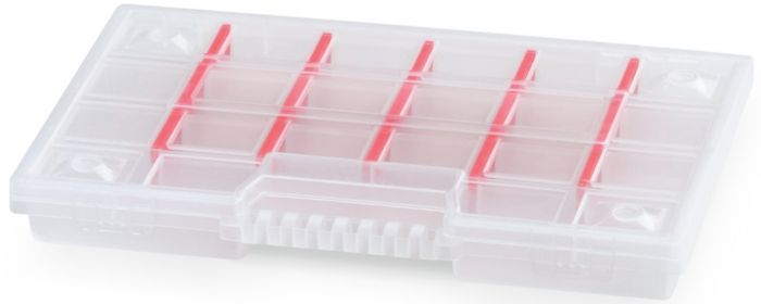 Органайзер Kistenberg NORT, 15 перегородок, 12", 29*19.5*3.5см, поліпропілен