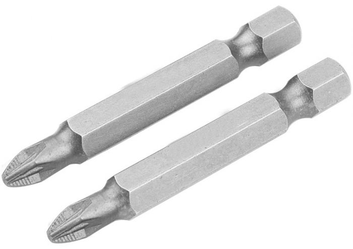 Біти Tolsen, набір 2шт, PZ2х50мм, сталь S2