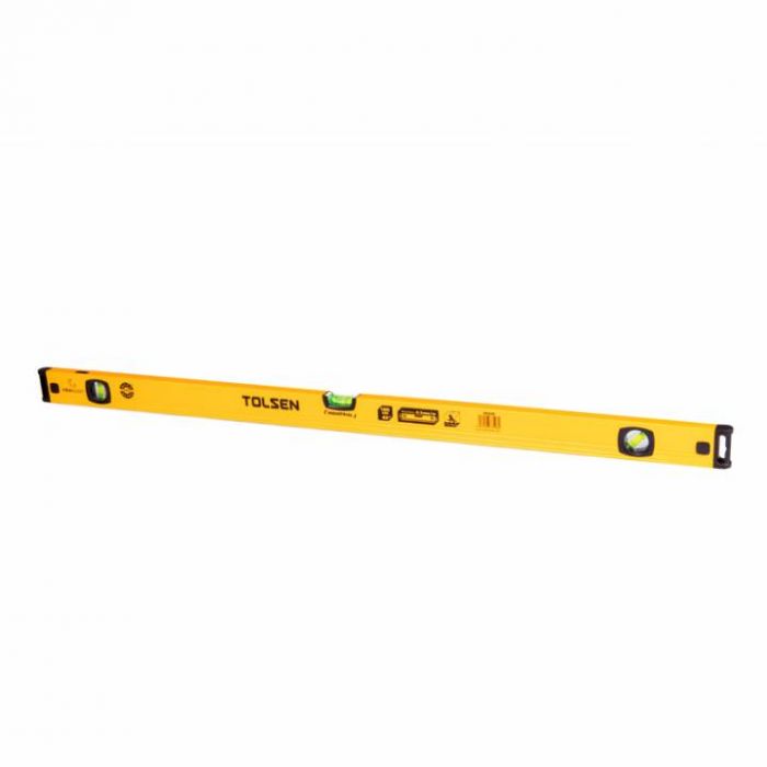 Рівень Tolsen, 150см, 3 капсули, алюмінієвий, з магнітами