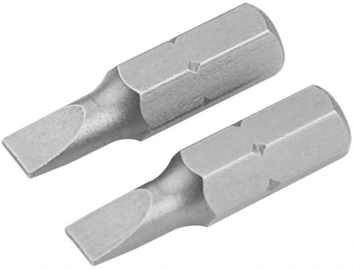 Біти Tolsen, набір 2шт, SL4.5х0.6х25мм, сталь S2