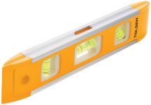 Рівень Tolsen, 22.5см, 3 капсули, ABS-пластик