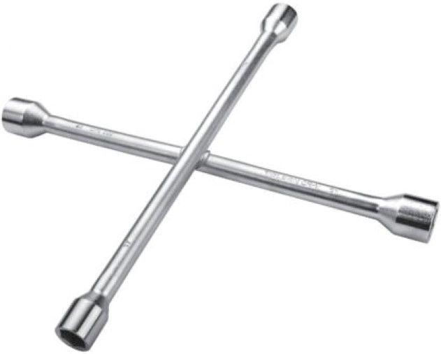 Ключ балонний Tolsen, хрестовий, 5/20"17х19х21х23мм, довжина 355мм