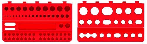 Полка для інструменту Kistenberg KBS20, набір 2од., 19.*11.1*5.5см, пластик
