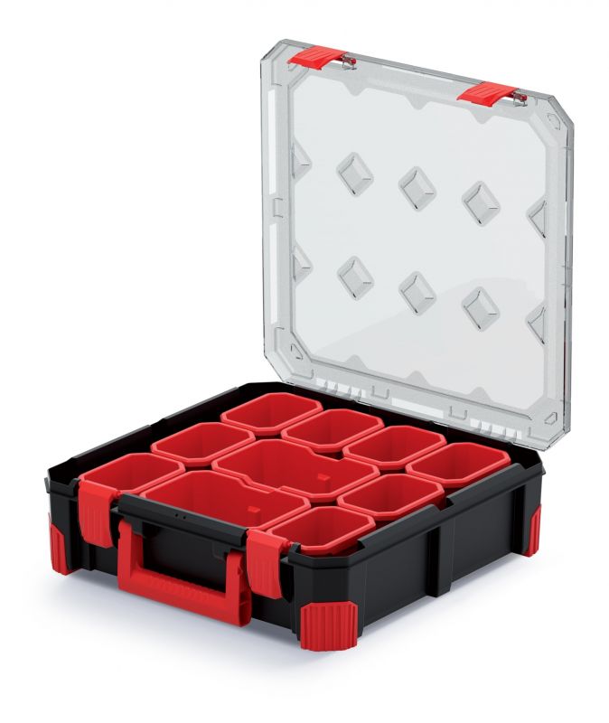 Органайзер Kistenberg TITAN, 11 перегородок, 15", 39*39*11см, пластик