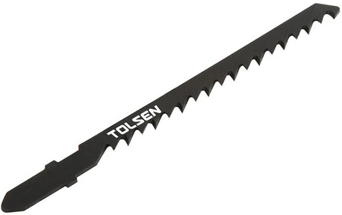 Полотно пиляльне для електролобзика Tolsen  по дереву, набір 5шт, Т244D, 6TPI, 100мм