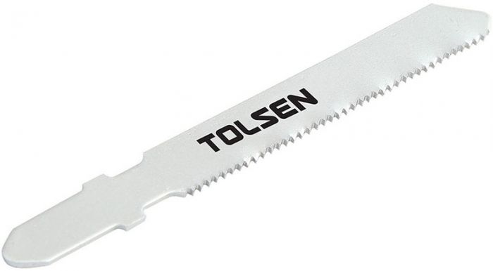 Полотно пиляльне для електролобзика Tolsen  по металу, набір 5шт, Т118A, 12TPI, 75мм