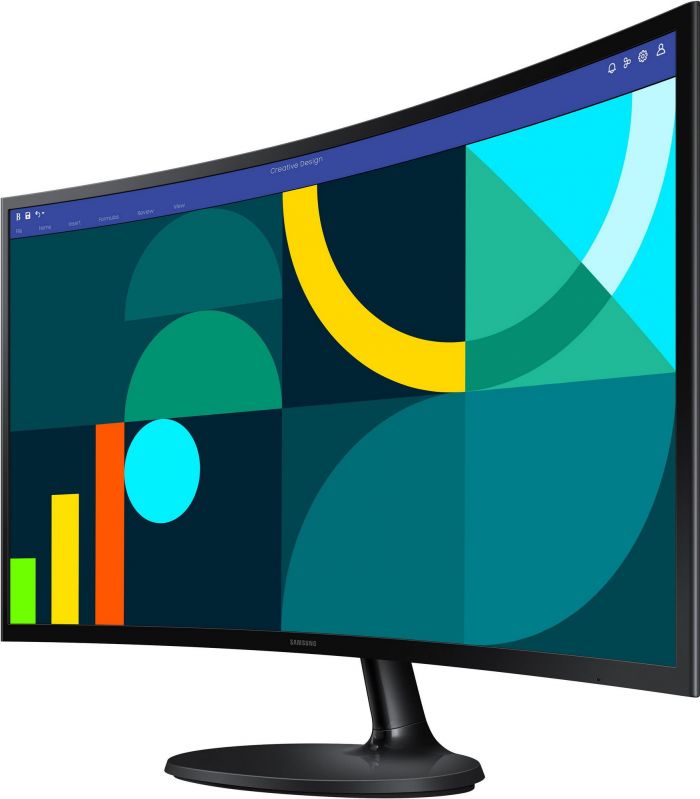 Монітор Samsung 27" S27D360 D-Sub, HDMI, VA, 100Hz, 4ms, CURVED