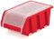 Контейнер для зберігання з кришкою Kistenberg TRUCK PLUS, 15.5*10*7см, пластик, червоний