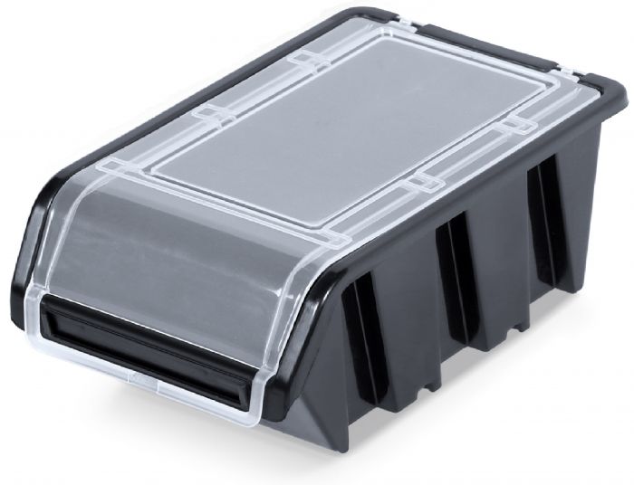 Контейнер для зберігання з кришкою Kistenberg TRUCK PLUS, 15.5*10*7см , пластик, чорний