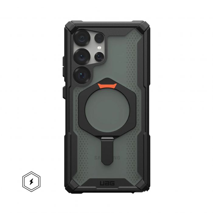 Чохол UAG для Samsung Galaxy S25 Ultra, Plasma XTE with Magnet, Black/Orange