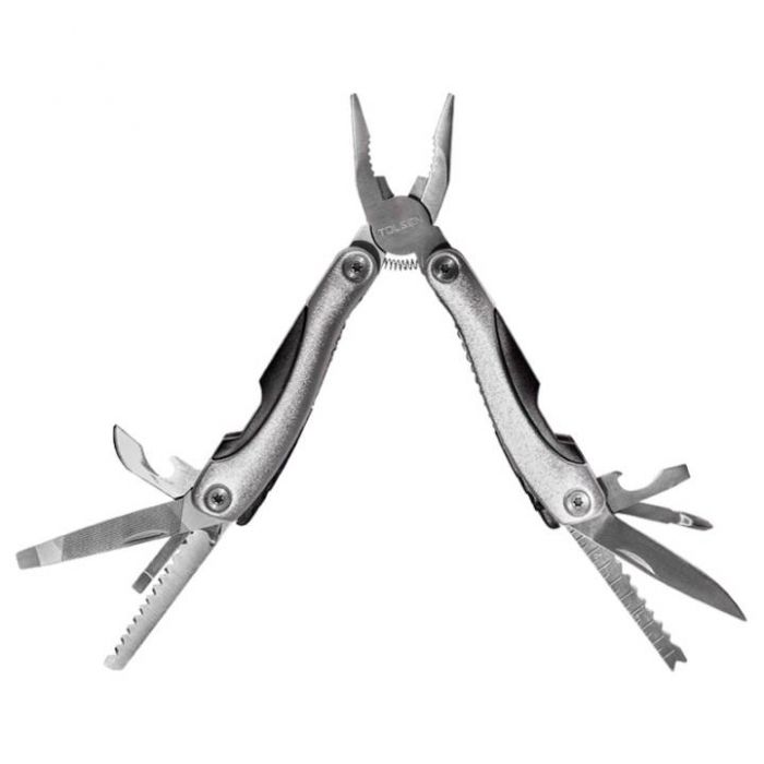 Мультитул Tolsen, 14 елементів, 102х46х23мм, 2Cr13