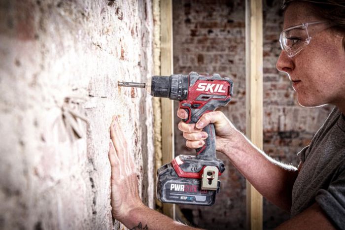 Шурупокрут-дриль ударний акумуляторний SKIL 3075 CA Compact 20В 60Нм 500·180об·хв 0.9кг без АКБ та ЗУ